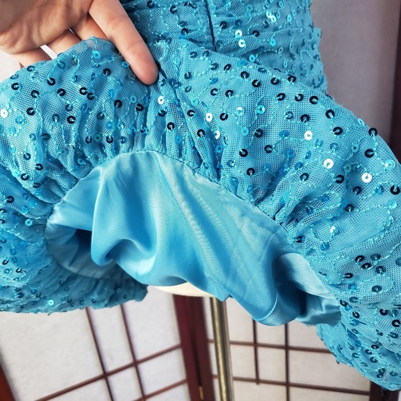 24hr SALE! ♡ BJ Sassy Sequins Party Princess Dress - Picture 5 of 7